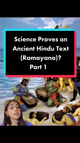 Science proving Ancient Hindu texts? #ancienthistory #hinduism #ramayana #srilanka #indiatiktok #sciencetok #EduTok #unsolvedmysteries