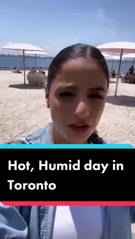 Environment Canada warning of hunidex levels in mid to high 30s today. For more go to CP24.com #CP24 @ardazakarian