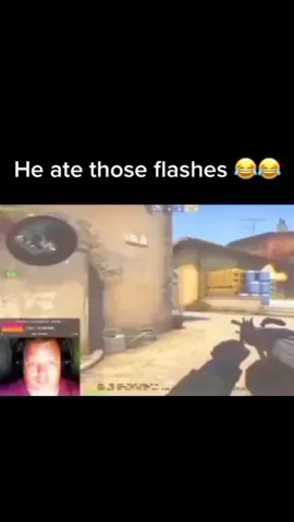 His eyes💀 #fy #fyp #csgo #flashbang @Tomii Barta