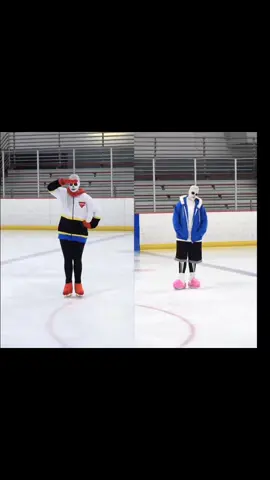 #sans #undertale #sansundertale #downtothebone #sanscosplay #undertalecosplay #sansonice #undertaleonice #cosplayonice #figureskating #iceskatingsans #papyruscosplay #papyrusundertale