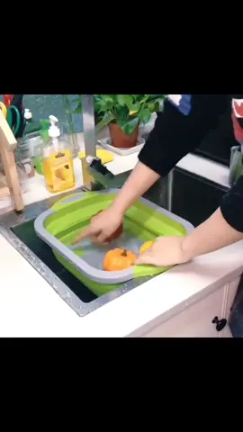 多功能折叠砧板两用洗菜盆 #居家好物 #好物推荐 #goodthing #householditems #cuttingboard #foldablesinkdrainholder