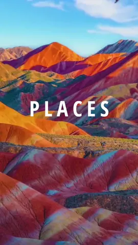 Rainbow Mountains are insane 🇨🇳⛰️🏔️🗻#travel #places #beautifuldestinations #nexttrip #adventure #visit #china #zhangyenationalgeopark #danxianationalgeopark #zhangye #danxia #nationalgeopark #geopark #rainbowmountains #china