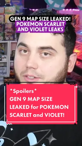 *Spoilers* GEN 9 MAP SIZE LEAKED for POKEMON SCARLET and VIOLET! #pokemon #pokemontiktok #gen9 #pokemonscarlet #pokemonviolet #adrive #fyp #poketuber #pokemonrumors