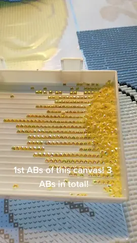 Love ABs! they are so pretty! 😍 #happydiamonding #diamondpainting #diamondartclub #diamondpaintingpassion
