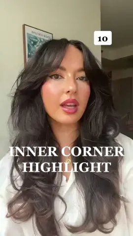 One if the BEST ways to add a lil ✨spice✨ 💅🏼 #shesa7 #shesa10 #innercornerhighlight #glowymakeup #liquidhighlight #iconiclondonilluminator #highlight #makeup #makeuptok #makeuptips #makeuphack #eyemakeuplook #makeuptrends