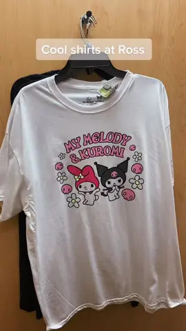 There were so many sanrio shirts ( ¤̴̶̷̤́ ‧̫̮ ¤̴̶̷̤̀ ) #sanrio #hellokitty #kuromi #mymelody #kuromiandmymelody #ross #rosshellokitty