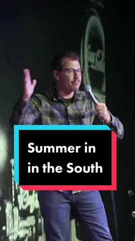 Summer in the south #standup #comedian #heatwave #thesouth #christian