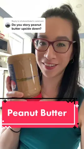 Replying to @shakesnbake Yes. Store natural PB upside down when not in use. Natural PB > processed one #peanutbutter #nutritiontips #dietitian #asianamerican