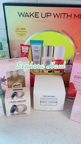 Some new & some go-tos #sephorahaul #skincare #makeup #fyp