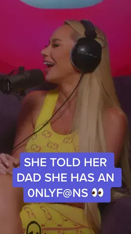 Would you talk to your dad avout your OF? 😂 We love Claudia ❤️❤️ #podcast #IOF #cjsparxx #girltalk #viral #foryou #fyp #fypシ #sdcc