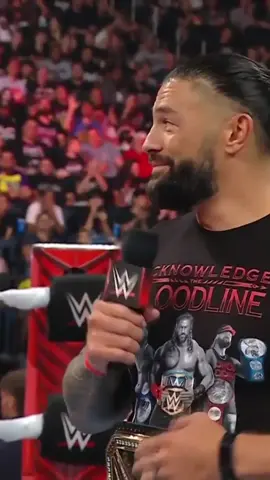 Just rude 😂😭 #WWE #wweraw #romanreigns #wrestling