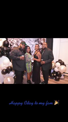 Happy F$&@in Cday to my fam 🎊🎉 #IAlwaysCatchHimDancing🤣 #Family #GoodVibes #StixSide💙 @Buddah Cess