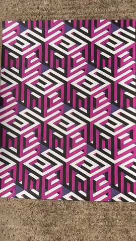 #artistsoftiktok #beck #wow #oddlysatisfying #pattern #designer #handmadeart #mceschervibes #tessellation #geometricart #creative #inspiration #student #math #mathart #artistic