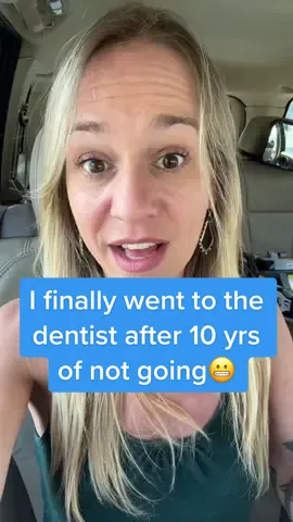The dentist even said “really not bad for 10 years of not seeing a dentist”😅 I’ll definitely be going every 6 months from now on😊 #takecareofyourteeth#dentist#cavity#myfaceisnumb#influencerproblems