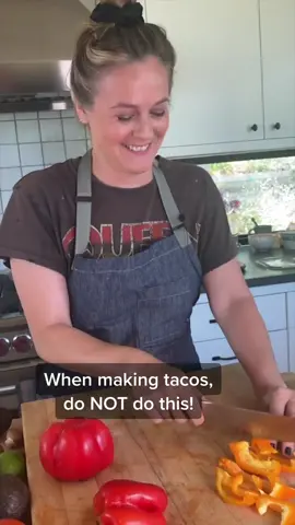 DON'T do what I almost did. 🤦🏼‍♀️ DO click the link in my bio for the full recipe of my Chorizo Seitan & Refried Bean Yum Tacos! 🌮🤤 #tacos #yum #vegan #tacotuesday #foodtiktok
