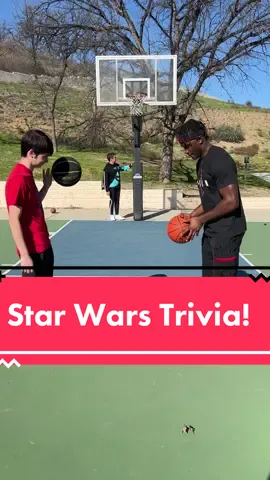 That is an L 😂😂 @thaddboii @jennabandy21 #trivia #starwars