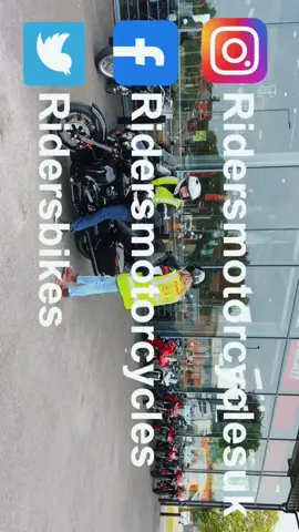 First time on a Harley #ridersofbridgwater