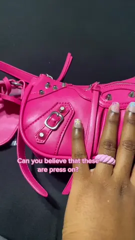 Cutest press on everrrtr😍🥺 #blackgirlnails #blackgirlnailinspo #pressonnails