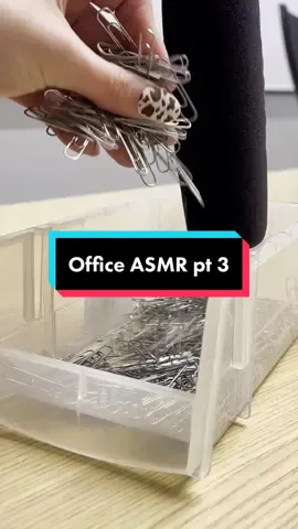 Could fall asleep to this tbh. #microsoft #fyp #asmr #officeasmr #cliptok #paperclips