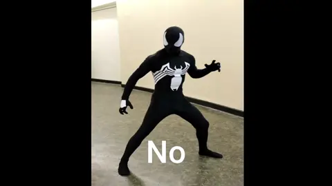 Spiderman diciendo no