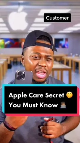 Apple Care Secret You Must Know 😳👨🏾‍💻 #apple #money #iphone #PersonalFinance #LearnOnTikTok 