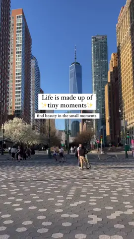 find beauty in the small moments #nyc #nyclife #nyclifestyle #liveinthemoment #dreamlife