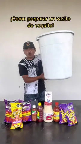 ¡COMO PREPARAR UN VASITO DE ESQUITE! #pakoyaso #esquite #esquitesmexico #elotes #esquitesconquesito #salt