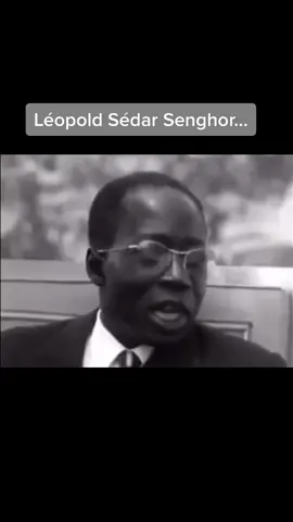 Léopold Sédar Senghor, poète, écrivain, premier président de la République du Sénégal.#pourtoi #senegal