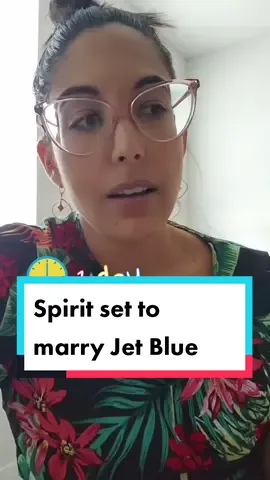 It's a whole love ❤️ triangle in the airline world today 🤣 #fronteir #spiritairlines #jetblue