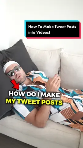 How To Make Tweet Posts into Videos! #tweetposts #twittertips #videocontenttips #videocontent #videocontentmarketing #twitterhacks