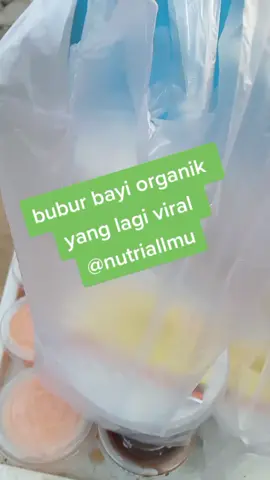 #buburbayiorganik @nutrialmu#yanglagiviral