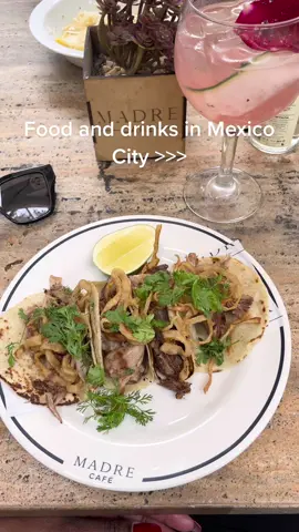 The food scene in Mexico City was amazing #mexicocity #Lifestyle #traveltiktok #drinktok #FoodTok