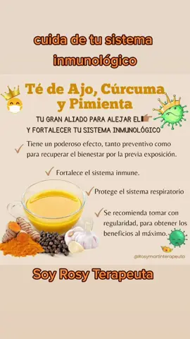 #ajo #curcuma #pimienta #sistemainmunológico #antiinflammatory #plantasmedicinales🌿🍃🌱 # Soy Rosy Terapeuta