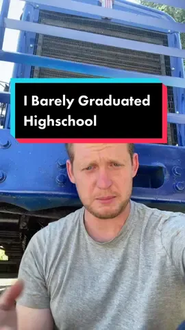 #stitch with @bylindsayalbanese I barely graduated highschool #edisonmotors #trucker #highschool #gpa #passion #university #careeradvice