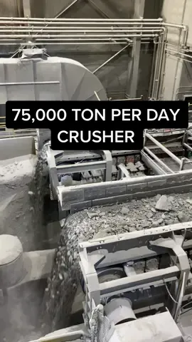 75,000 tons per day… Absolutely mesmerizing. From here, the copper ore is pulverized into a powder, mixed with water and a few additives, and then the copper can be extracted from the rock.