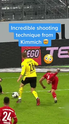 Watch Kimmich's left foot closely 👀 #bundesliga #Supercup #fussball