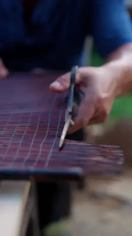 Papermaking - bamboo curtains #handwork