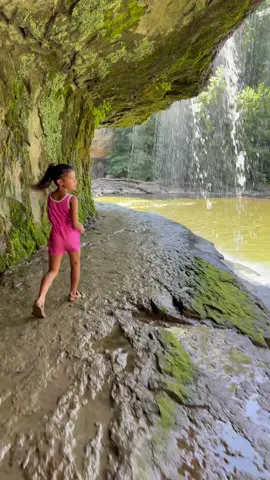 She’s a little explorer just like her daddy , nothing  makes us more happy then this   ❤️ #nature #earth #indiana #waterfall #WeStickTogether  #peace #tranquility