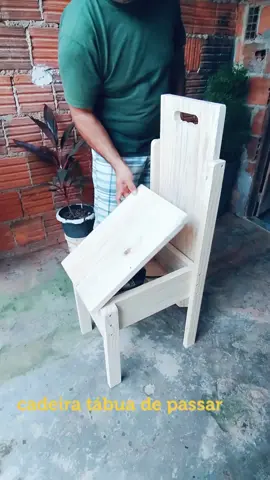 cadeira que vira uma tábua de passar roupas #cadeiratabuadepassarroupas