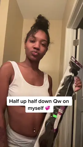 I did good for my first time🥹 #fyp #hairtutorial #WeStickTogether