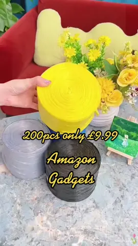 200pcs thickenedgarnage bags#uk #fyp #tiktokmademebuyit #foryou #goodthing #tiktokfinds #amazonfinds #homehacks #trashbag