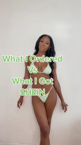 Ordered a few things from @SHEIN! I love their bathing suits! Both dresses are a extra small. Which item is your favorite? #sheinhaul #whatiorderedvswhatigot #tryonhaul #blackgirlluxury #blackgirltiktok #fyp