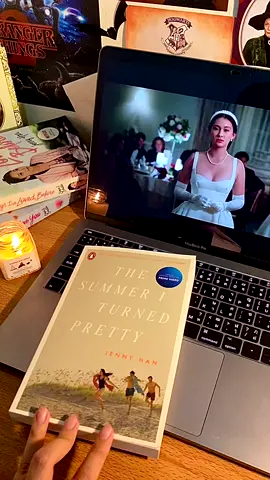 The First Book in August (my birth and fav month)  | The summer I turned pretty by Jenny Han 🤍✨ #thesummeriturnedpretty #thesummeriturnedprettybook #august #jennyhan #fyp #fypシ