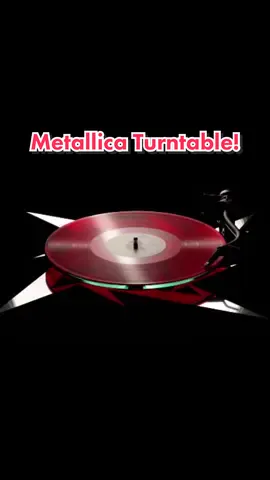 Calling all @metallica fans…coming soon! 🤘 #metallica #metallicafan #metallicafamily #metallicafans #turntable #projectturntable #projectaudio #vinyltok