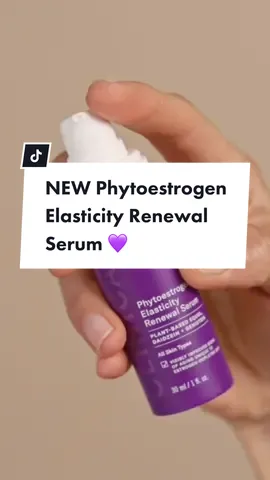 Introducing NEW CLINICAL Phytoestrogen Elasticity Renewal Serum, designed to improve signs of aging that coincide with estrogen decline 💜 #PaulasChoice #Menopause #SkincareTikTok #OmgWhatIsThat #Over40Skincare #SkincareOver40 #MatureSkin #WomenOver40