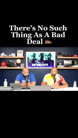 Do you agree? Tune into Market Mondays tonight at 8 pm est on our YouTube & all podcast audio outlets #earnyourleisure #businesstips #negotiationtips