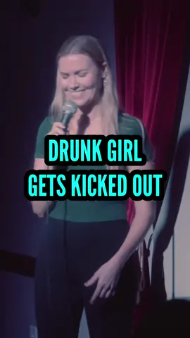 She absolutely woke up to an Uber cleaning fee for throwing up on the ride home 🍹 #standupcomedy #comedy #heckler #crowdwork #summervibes
