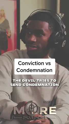 Conviction Vs Condemnation:Do you struggle with walking towards God’s love❤️ and mercy? Check out Episode 7🔥to find out how you change the ending of your Con#christianpodcast #morepurposepod #faith #motivation #inspiration #christiantiktok