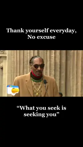 Thank yourself first! #selflove #leadershipmotivation #dailymotivation #successmotivation #motivationalquotes #snoopdogg