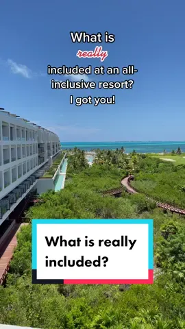 What is really included at an all-inclusive resort? Let me show you! #traveladvisor #allinclusiveresort #allinclusive #traveltheworld #cancun #cancunmexico